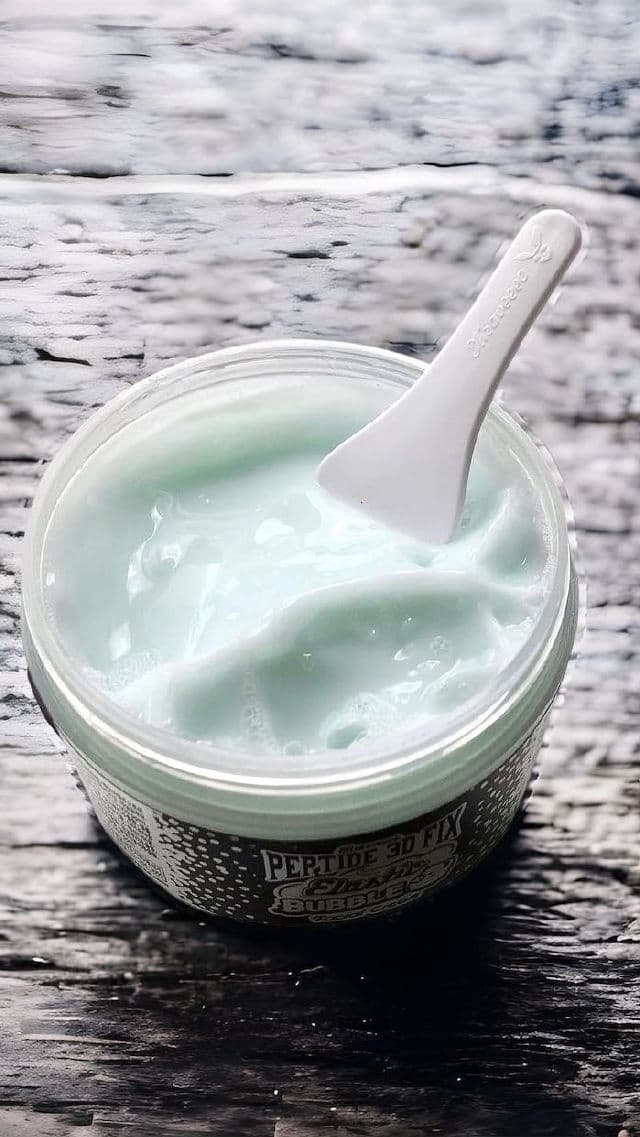 ELIZAVECCA Peptide 3D Fix Elastic Bubble Facial Cream review photo by Soniblue