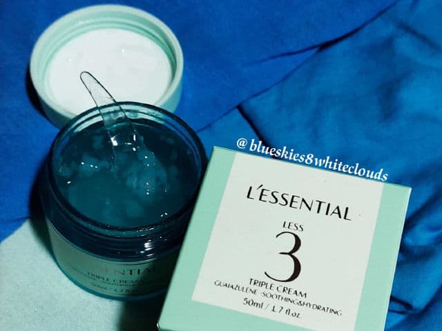 L'ESSENTIAL Triple Cream review photo by BlueNWhite