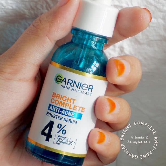 Garnier Bright Complete Anti-Acne Booster Serum review photo by athirahlani