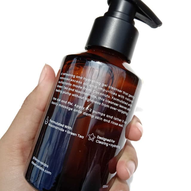 deserve Everyday Hydrating Niacinamide Gel Cleanser review photo by mybeautyskin