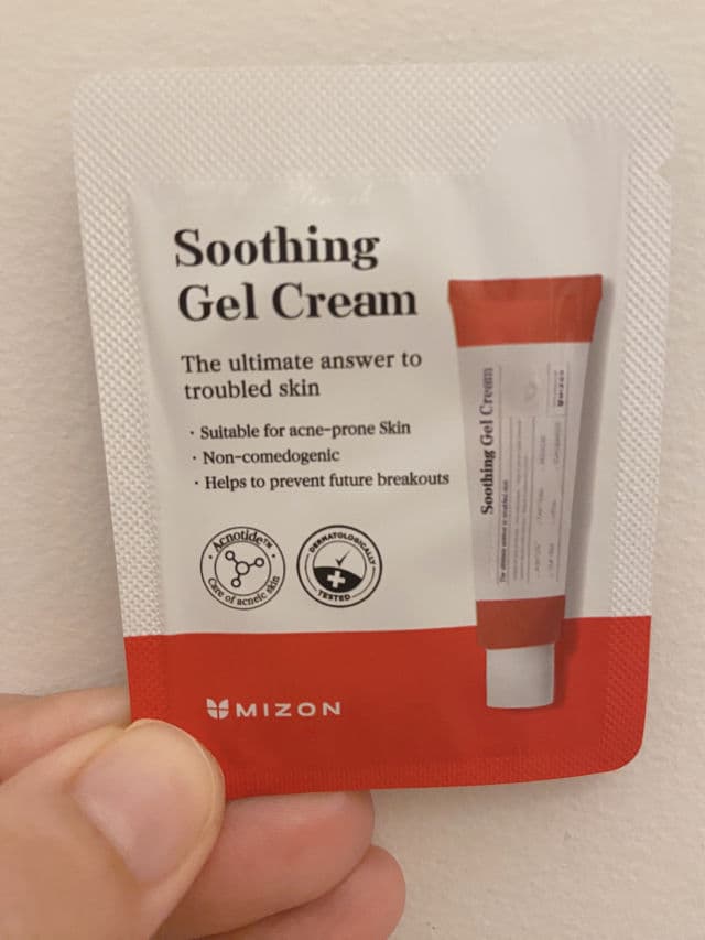 Mizon Good Bye Blemish Soothing Gel Cream review photo by carolesleo86