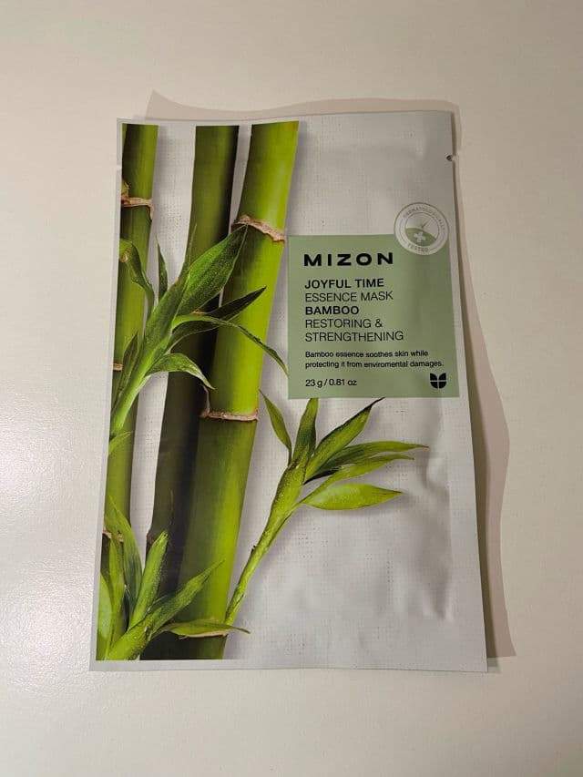 Mizon Joyful Time Essence Mask Bamboo review photo by CollectionSensations