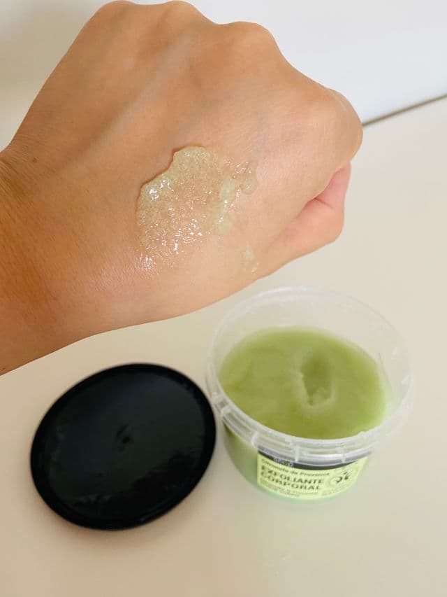 Organic Shop Lemongrass & Sugar Refining Body Scrub review photo by CollectionSensations