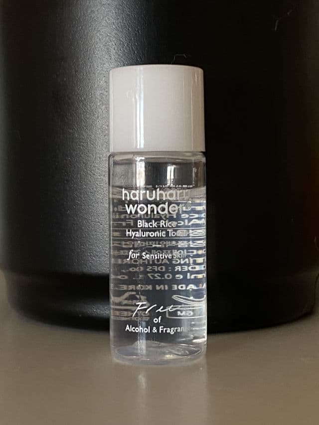 Black Rice Hyaluronic Toner Free of Alcohol & Fragrance product review