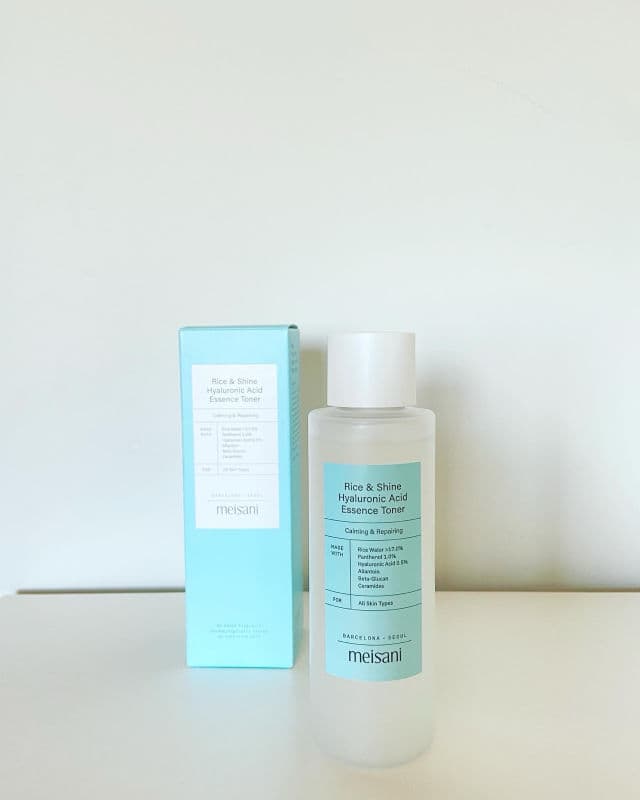 Meisani Rice & Shine Hyaluronic Acid Essence Toner review photo by CollectionSensations