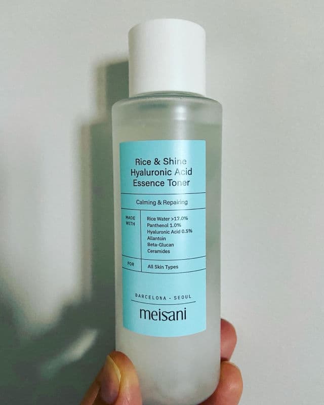 Meisani Rice & Shine Hyaluronic Acid Essence Toner review photo by CollectionSensations