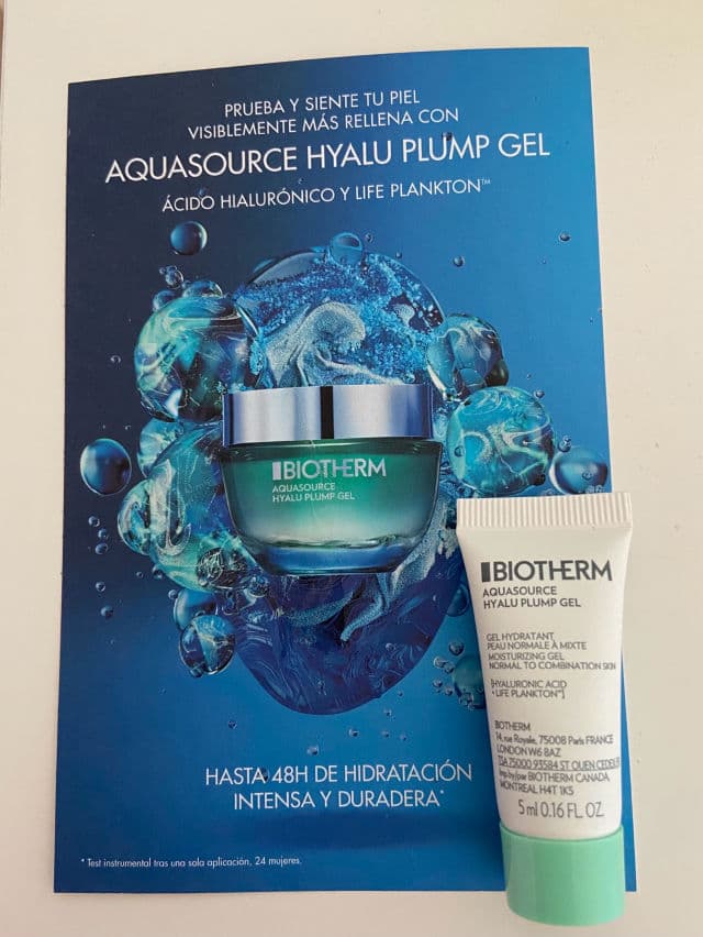 Biotherm Aquasource Hyalu Plump Gel review photo by CollectionSensations