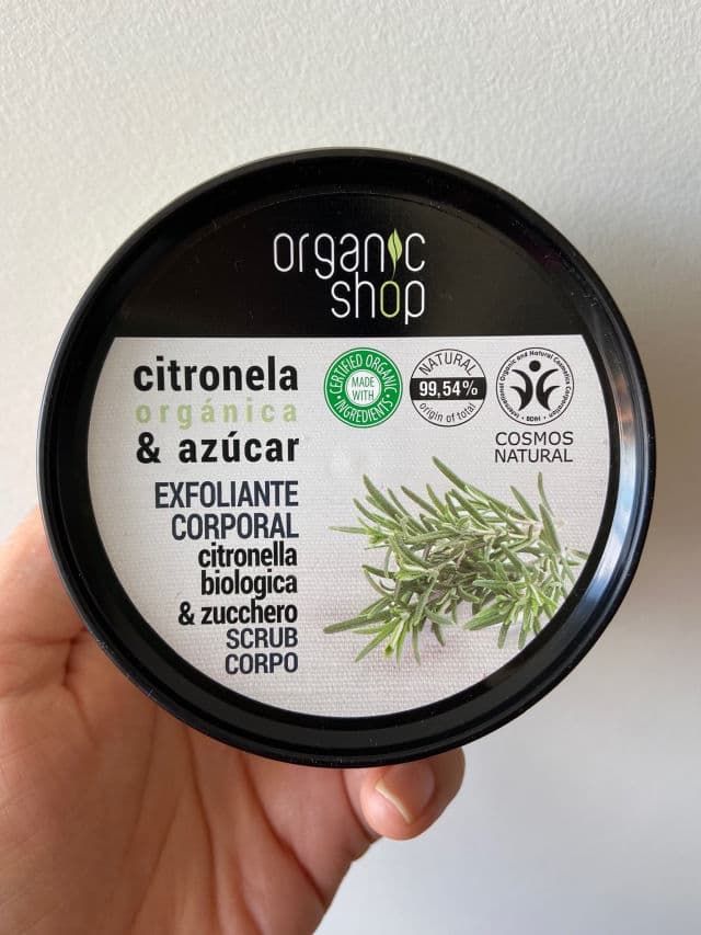 Organic Shop Lemongrass & Sugar Refining Body Scrub review photo by CollectionSensations