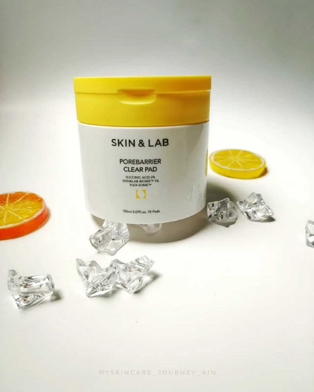 SKIN&LAB Porebarrier Clear Pad review photo by ainzaini