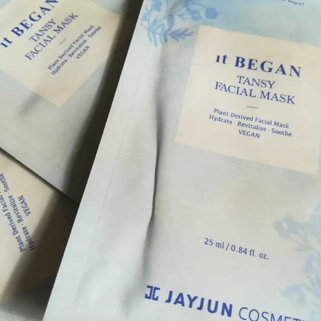 Jayjun It Began Tansy Facial Mask review photo by dfs