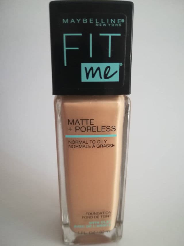 Maybelline Fit Me Matte + Poreless Foundation - Normal to Oily Foundation with Clay review photo by dfs