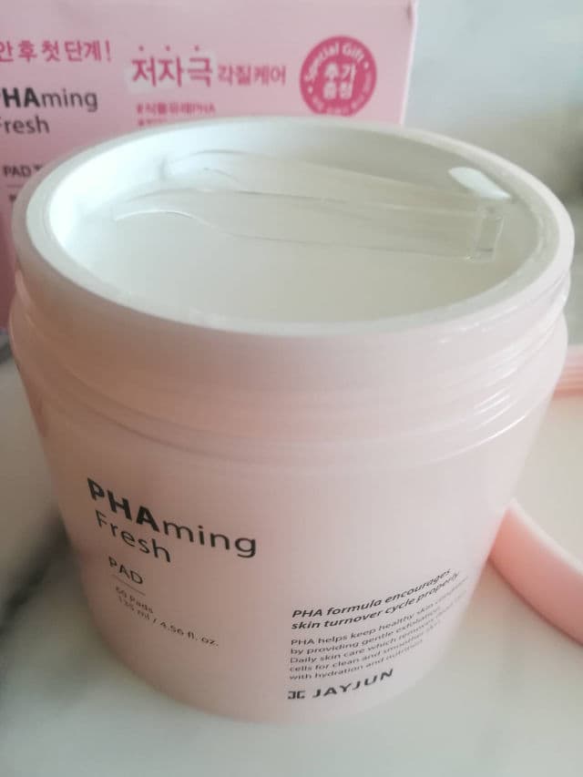 Jayjun PHAming Fresh Toner Pads review photo by dfs