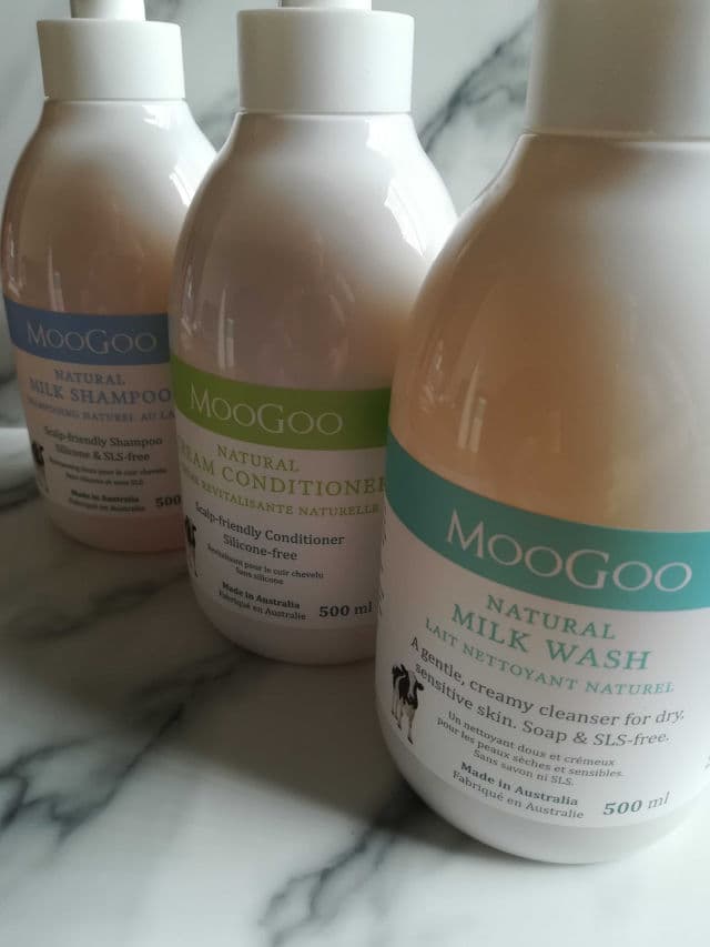 MooGoo Milk Wash review photo by dfs