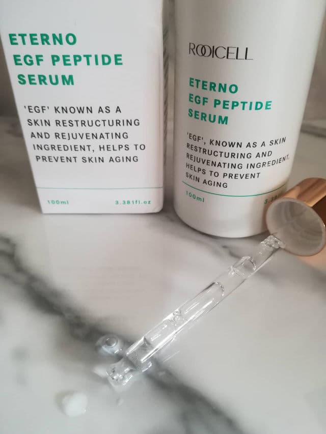 Rooicell Eterno EGF Peptide Serum review photo by dfs