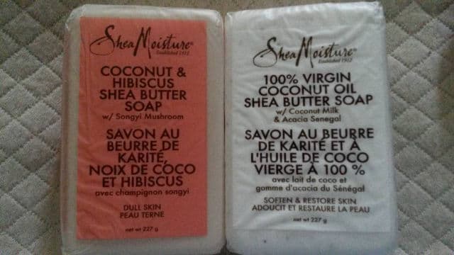 SheaMoisture Coconut & Hibiscus Shea Butter Soap review photo by dfs