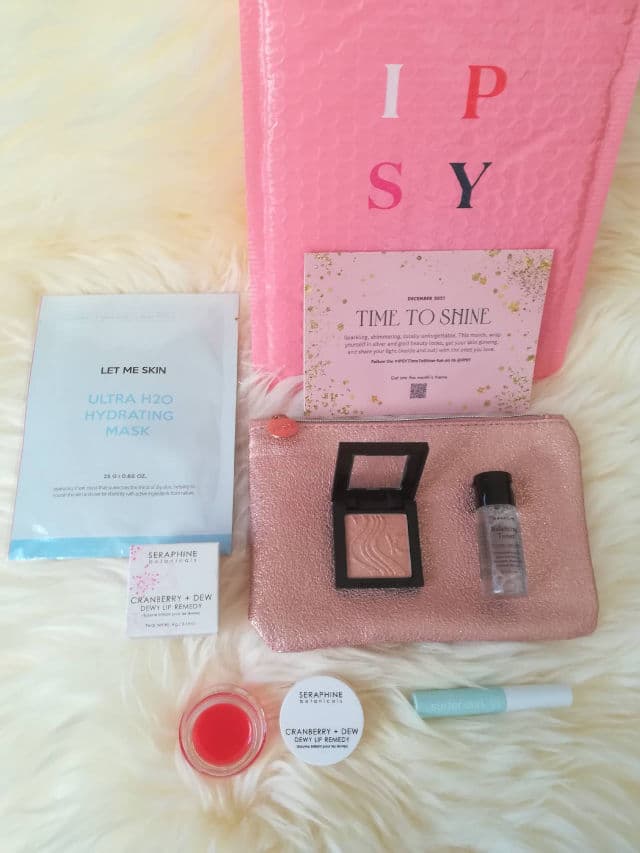 Seraphine Botanicals Cranberry + Dew - Dewy Lip Remedy review photo by dfs