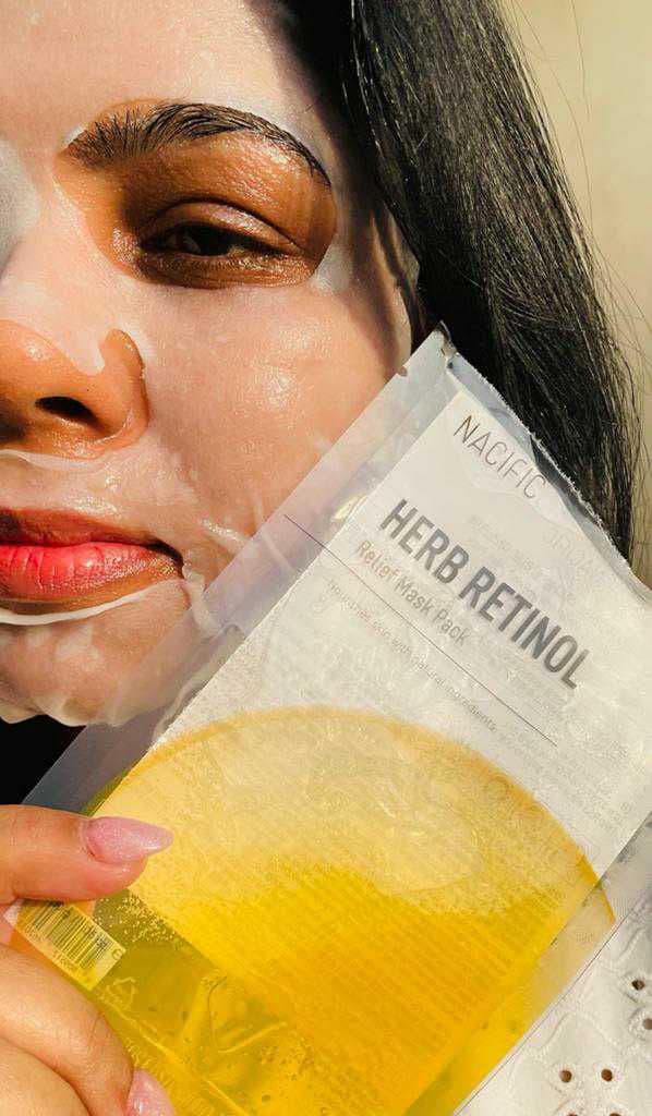Nacific Herb Retinol Relief Mask Pack review photo by kanikakedia