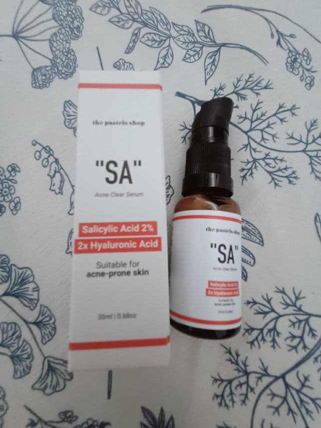 The Pastels Shop "SA" 2% Salicylic Acid Serum review photo by Jamalia
