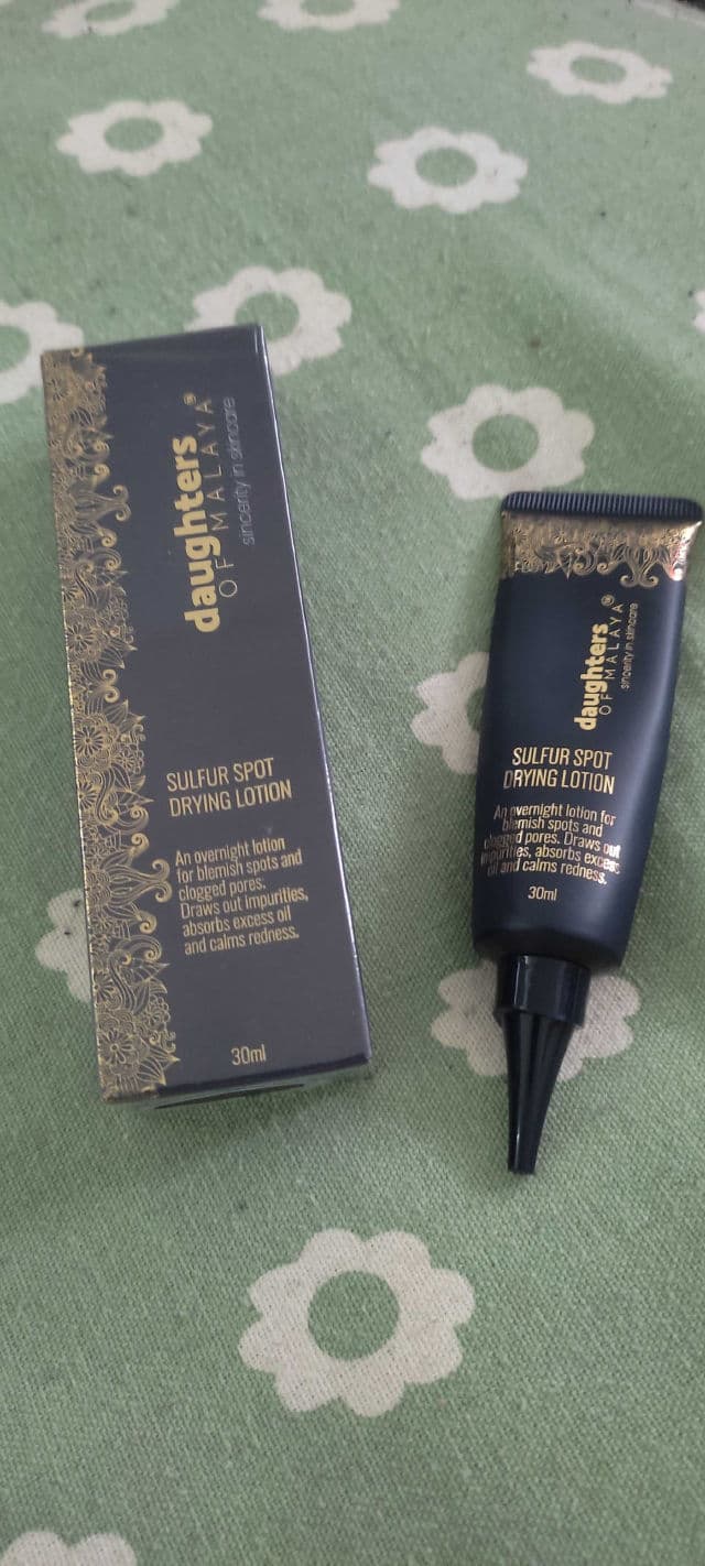 Daughters of Malaya Sulfur Spot Drying Lotion review photo by Jamalia