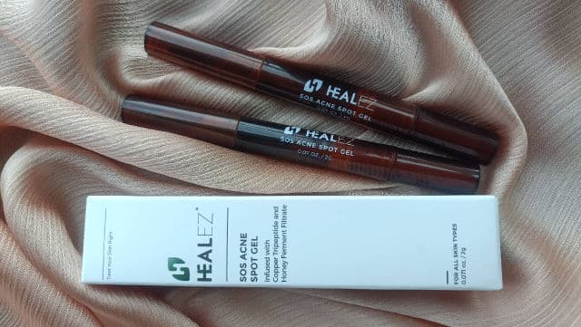 Healez SOS Acne Spot Gel review photo by Jamalia