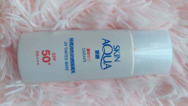 SKIN AQUA Sunplay Sarafit UV Tinted Base SPF50 PA+++ review photo by Jamalia