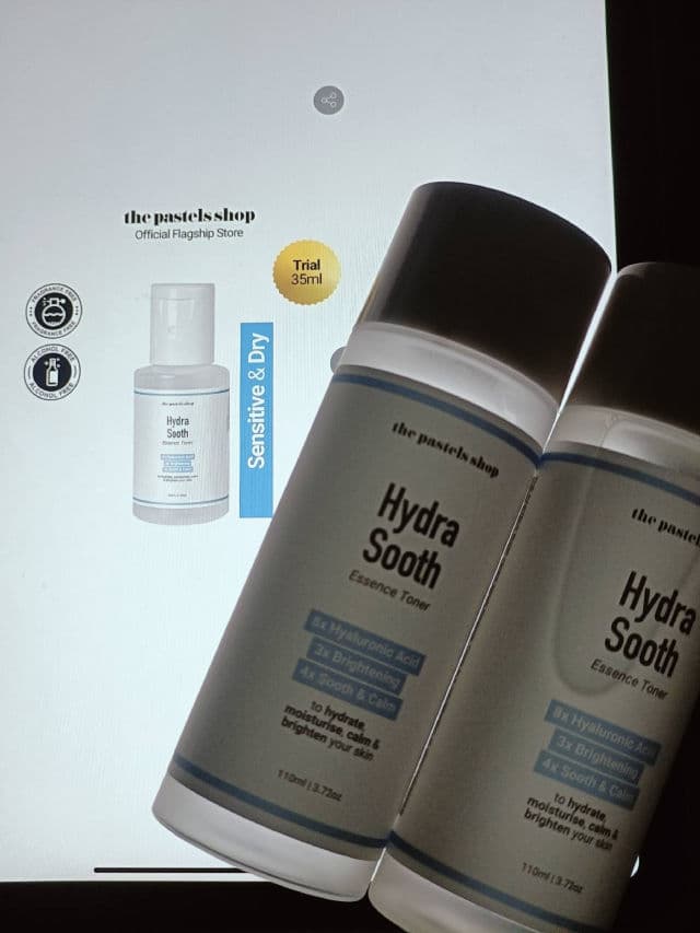 The Pastels Shop Hydra Sooth Essence Toner review photo by Jamalia