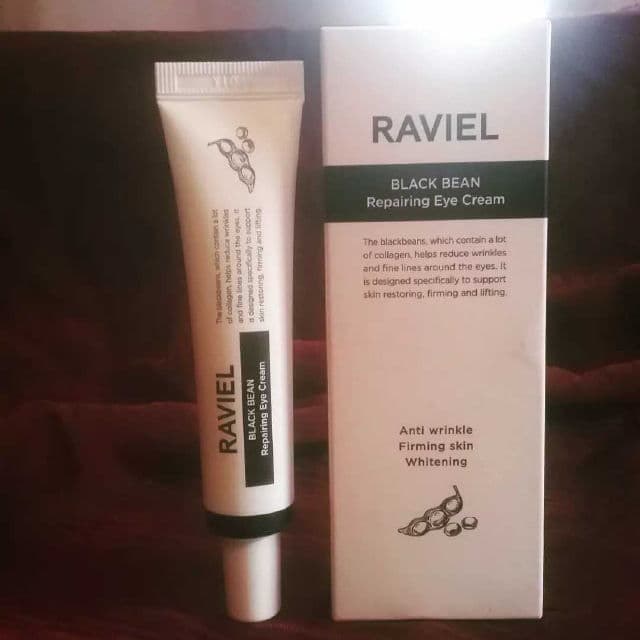 RAVIEL Black Bean Repairing Eye Cream review photo by Picky36781