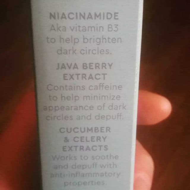 Kopari Niacinamide & Caffeine Eye Bright Cream review photo by Picky36781