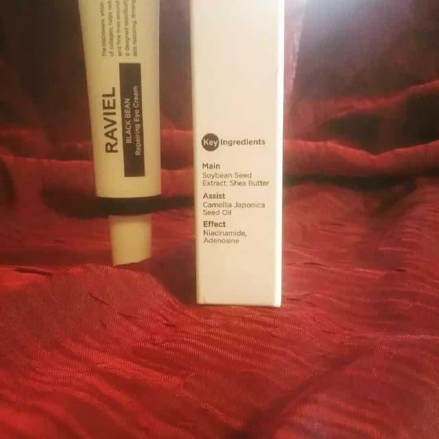 RAVIEL Black Bean Repairing Eye Cream review photo by Picky36781