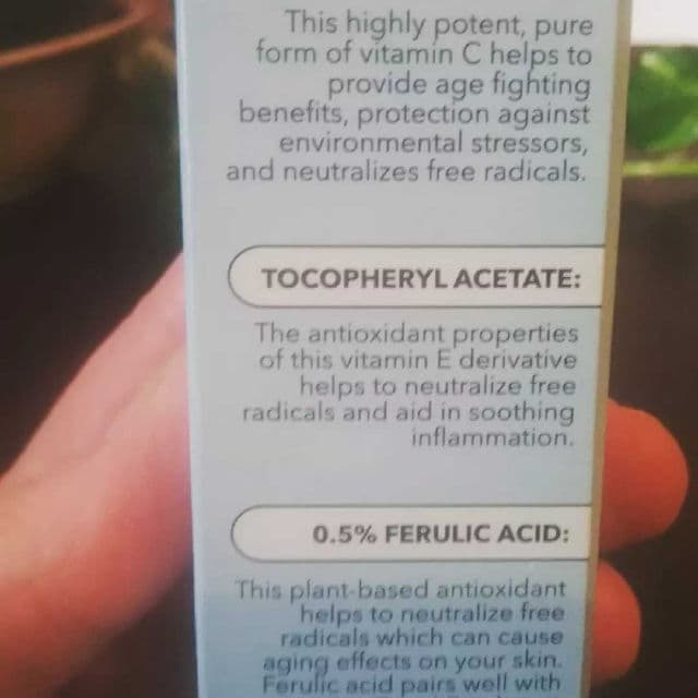 Brandefy 15% Vitamin C + E + Ferulic Acid Serum review photo by Picky36781