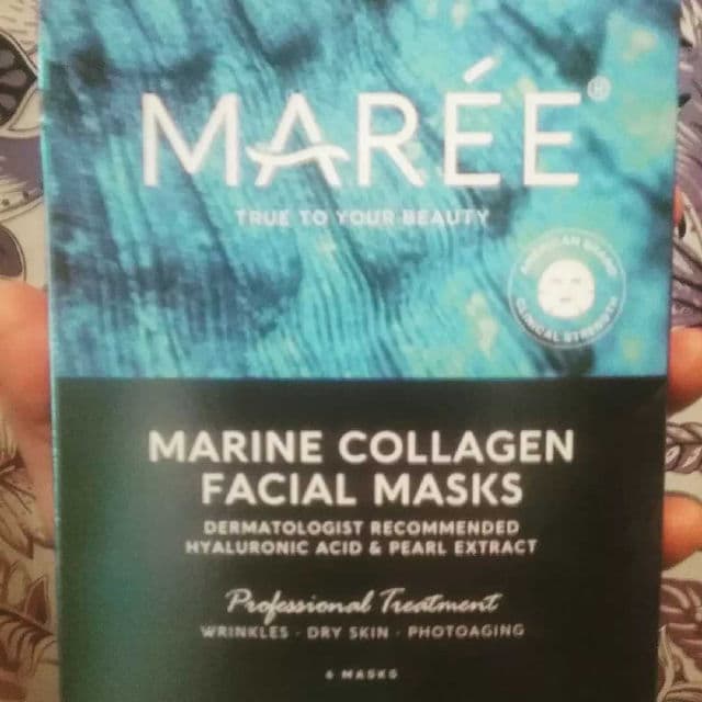 Marée Marine Collagen Facial Masks review photo by Picky36781