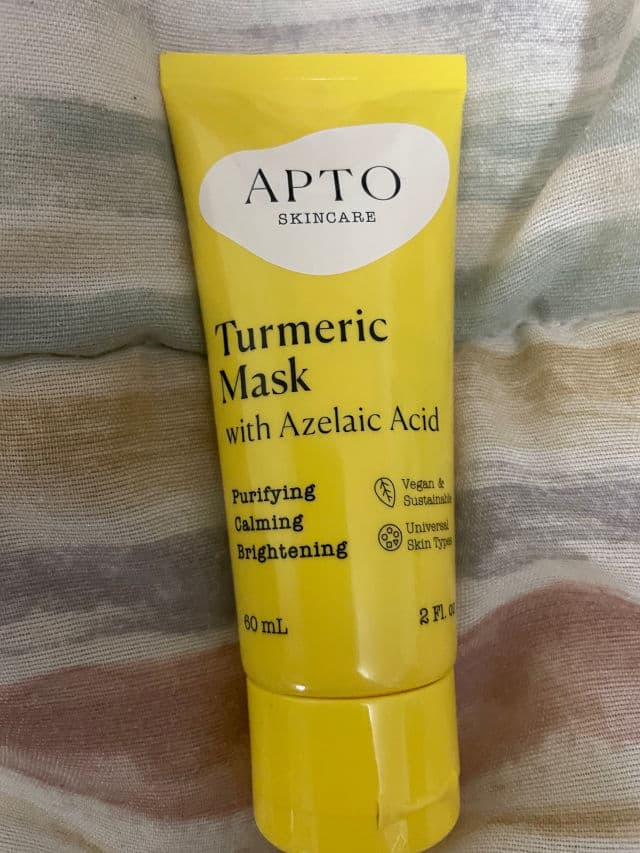 APTO Skincare Turmeric Mask review photo by Pickyplans