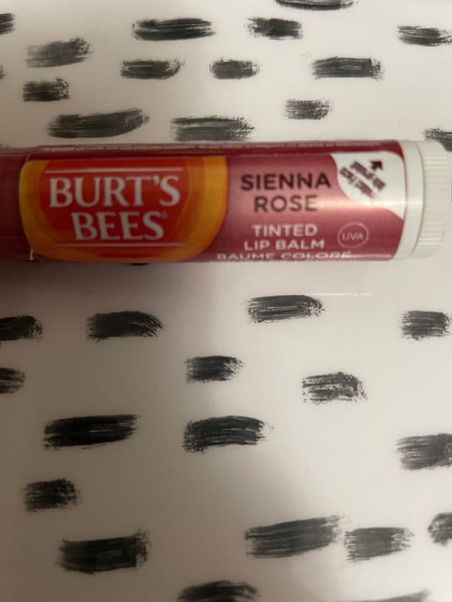 Burt's Bees Sun Care Tinted Lip Balm SPF 30 Sienna Rose review photo by Pickyplans