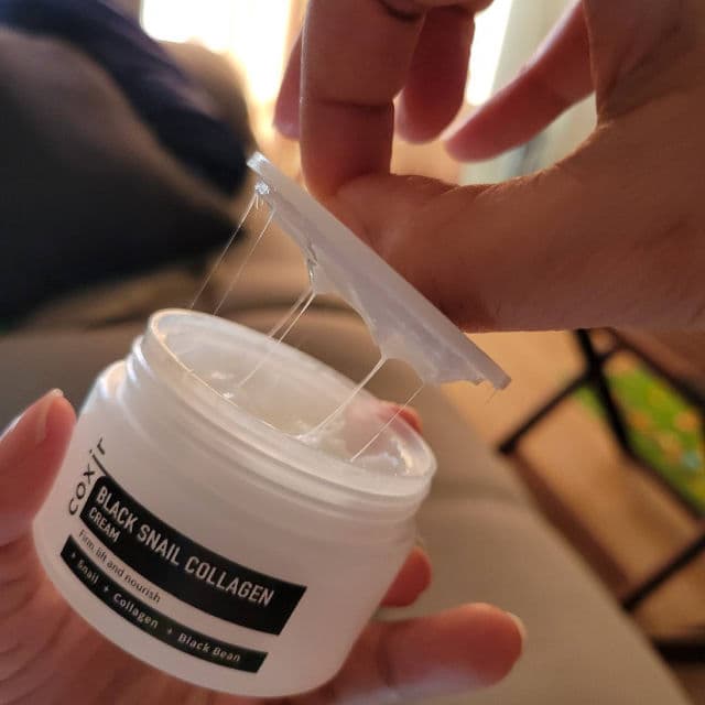 Coxir Black Snail Collagen Cream review photo by Alimama