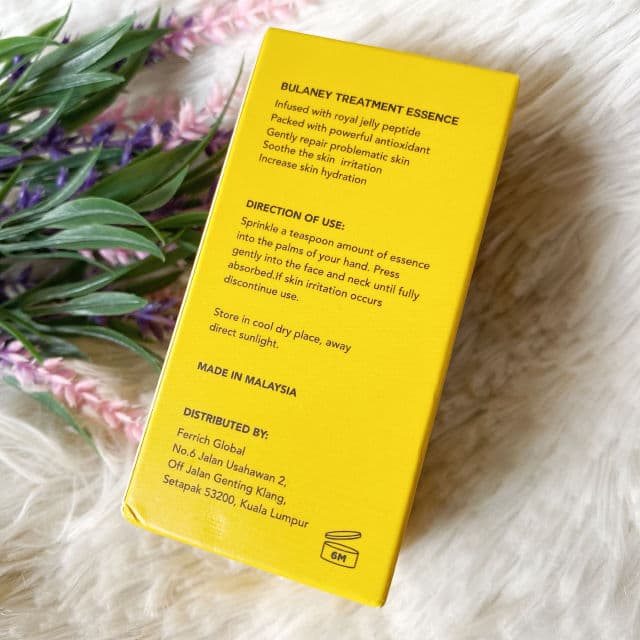 TATA GALTIER Bulaney Treatment Essence review photo by cikbskincarestories