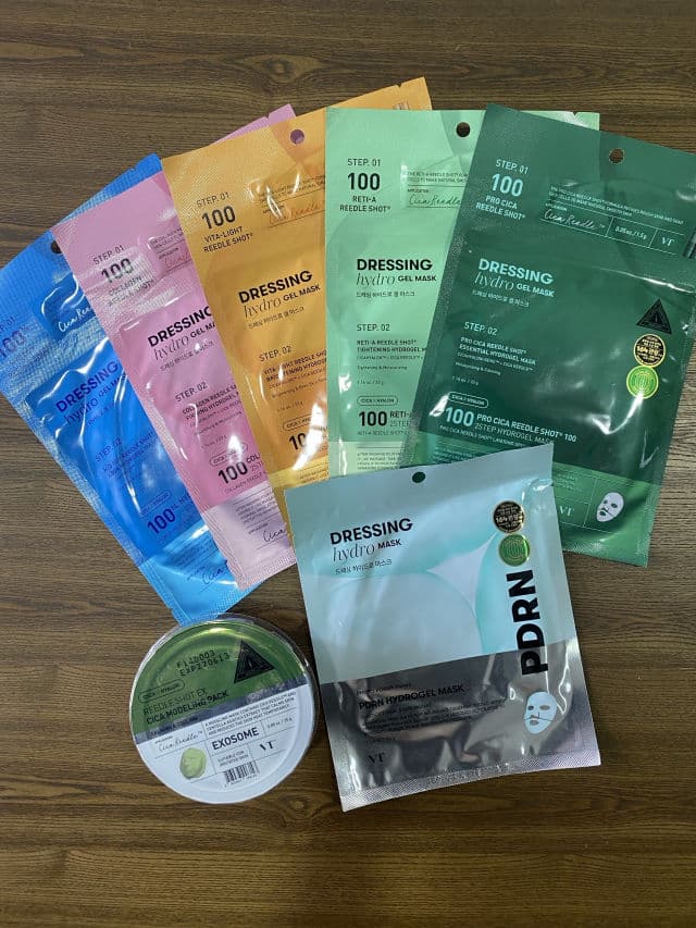 VT COSMETICS Pro Cica Reedle Shot 100 2-Step Hydrogel Mask review photo by cikbskincarestories