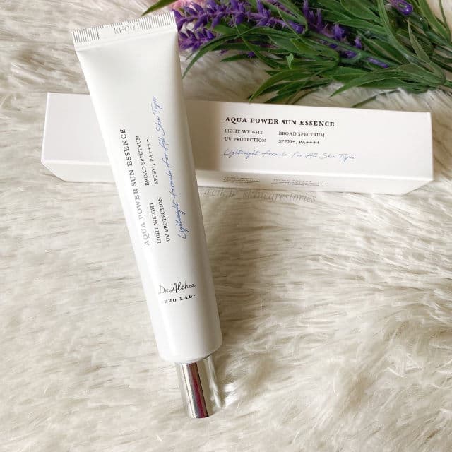 Dr. Althea Aqua Power Sun Essence SPF50+ PA++++ review photo by cikbskincarestories