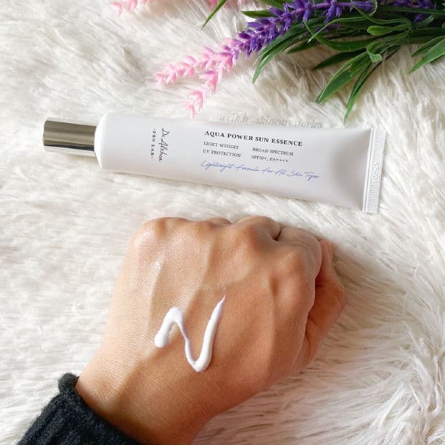 Dr. Althea Aqua Power Sun Essence SPF50+ PA++++ review photo by cikbskincarestories