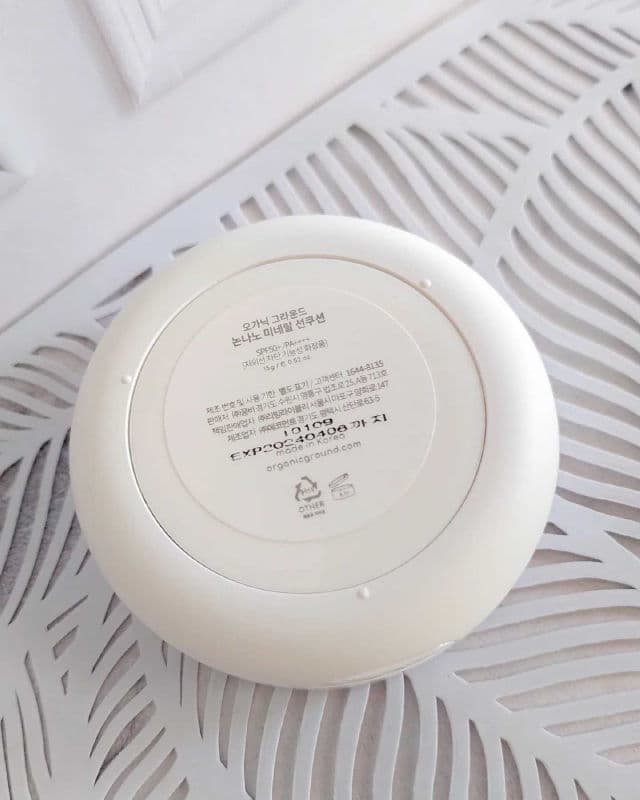 Organic Ground Non-Nano Mineral Sun Cushion SPF50+PA++++ review photo by indahramadh