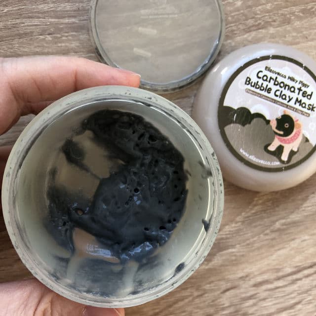 ELIZAVECCA Carbonated Bubble Clay Mask review photo by flamingo