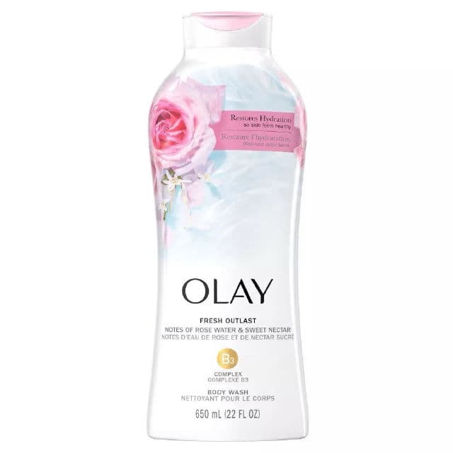 Olay Rose Water & Sweet Nectar Fresh Outlast Body Wash review photo by Jura