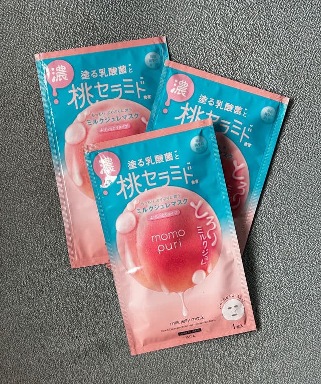 BCL Momo Puri Peach Milk Jelly Mask review photo by sugarpetalss