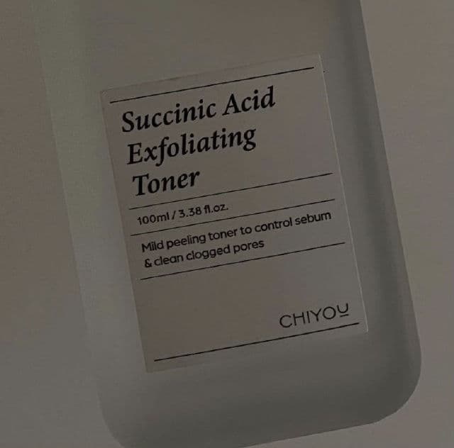CHIYOU Succinic Acid Exfoliating Toner review photo by Chaerish