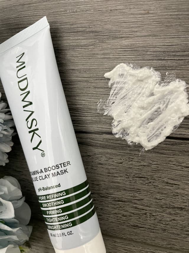 Mudmasky Vitamin-A Booster Blue Clay Mask review photo by Skincareandfood