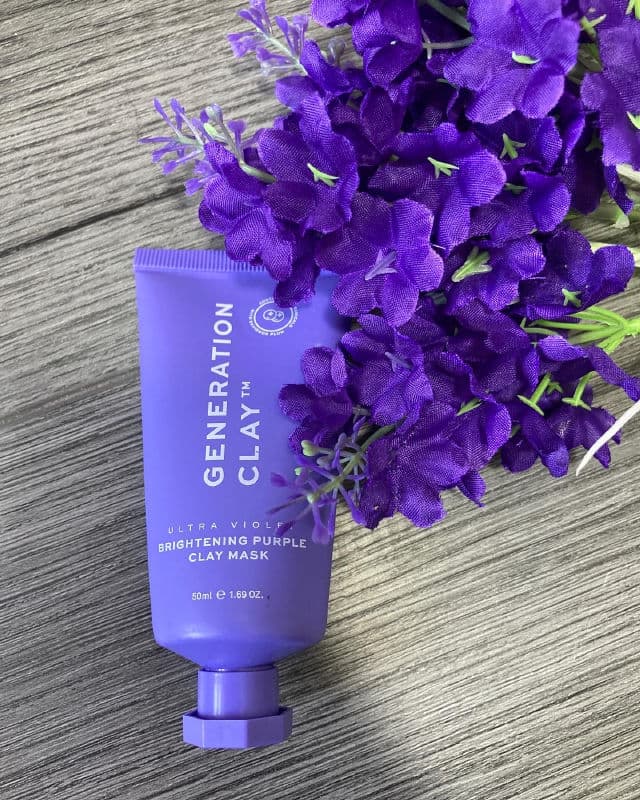 Generation Skin Ultra Violet Brightening Purple Clay Mask review photo by Skincareandfood