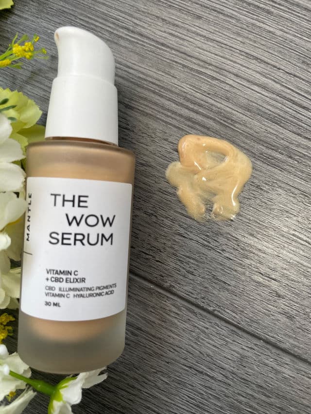 MANTLE The Wow Serum review photo by Skincareandfood