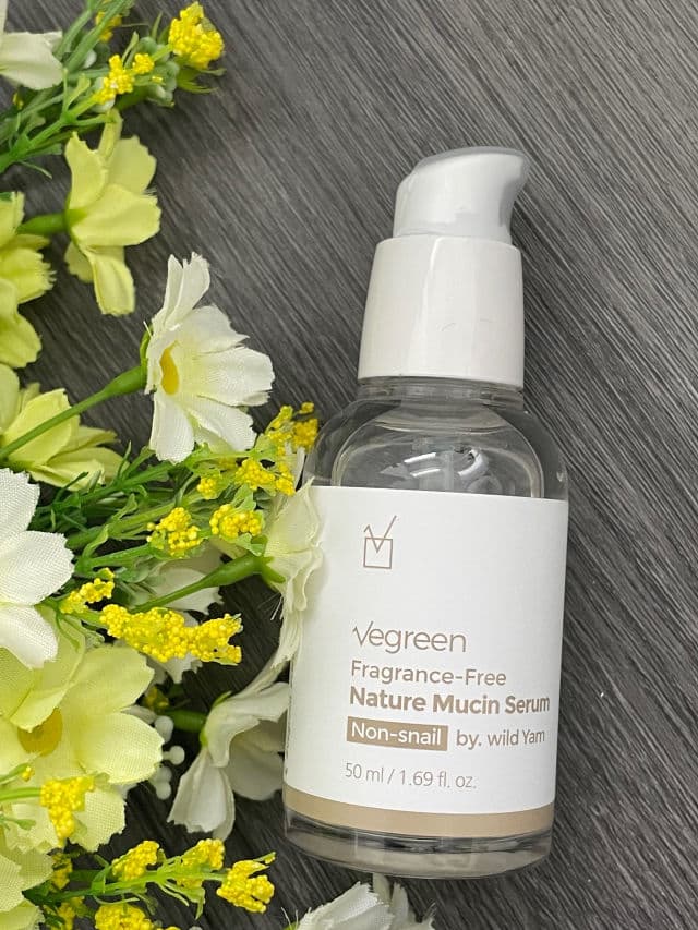 VEGREEN Fragrance-Free Nature Mucin Serum review photo by Skincareandfood