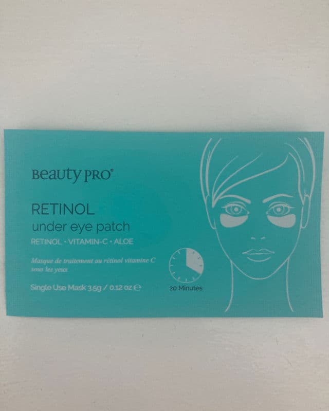 BeautyPro Retinol Under Eye Patch review photo by Skincareandfood