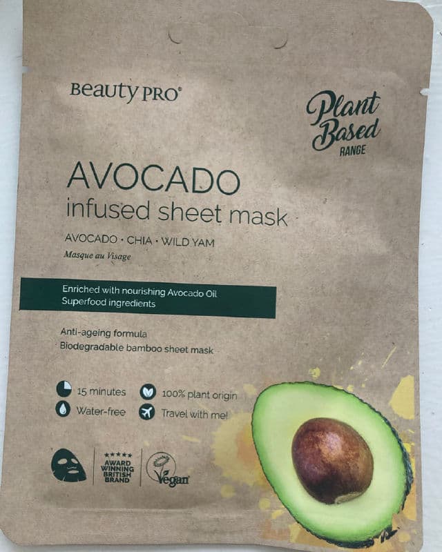 BeautyPro Avocado Infused Sheet Mask review photo by Skincareandfood