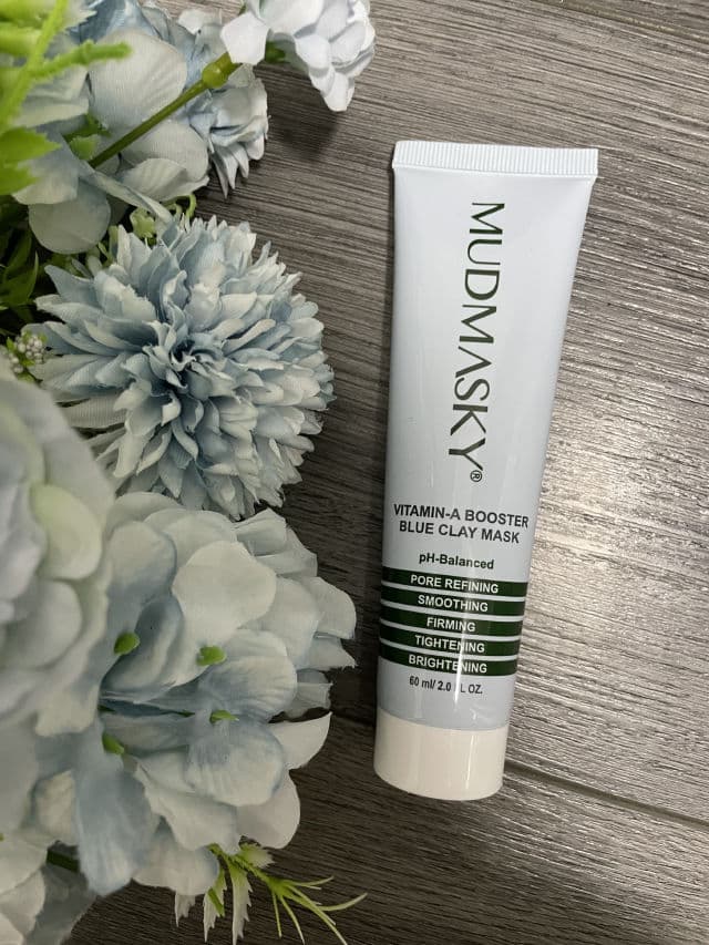 Mudmasky Vitamin-A Booster Blue Clay Mask review photo by Skincareandfood